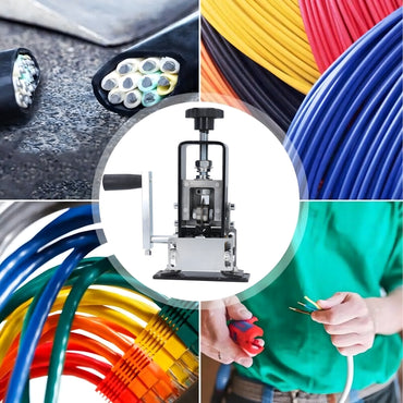 Kaablikoorija 1–25 mm – metallist, 4 sisendiavaga