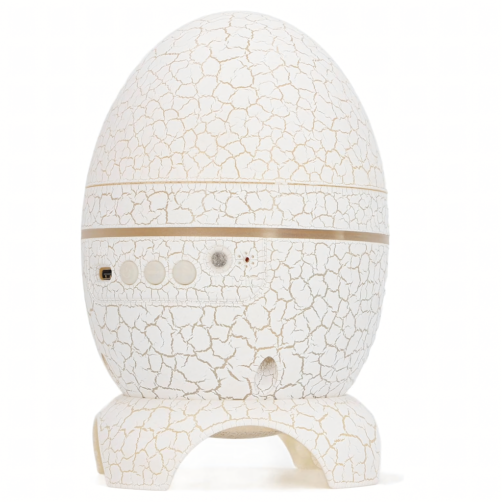 Dinosauruse Muna Täheprojektor koos Galaktika Kõlariga USB LED Öövalgusti