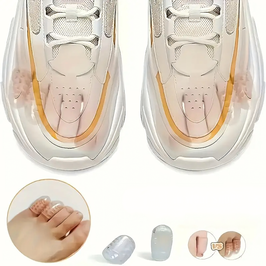 10 x silikoonist kaitse-eraldajad varvastele ja kätele