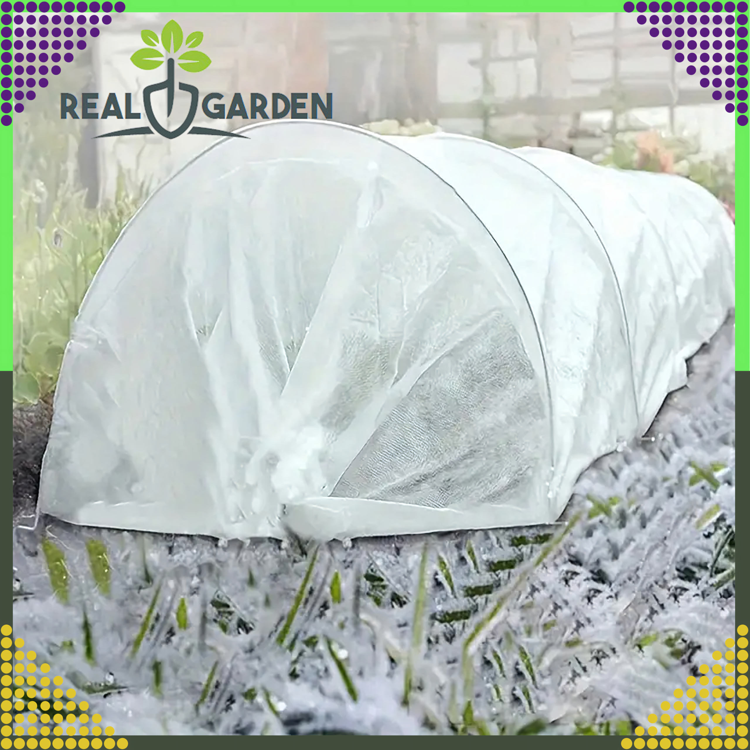 Winter Protective Agrotextile Fabric 15x1m 70g White Cover