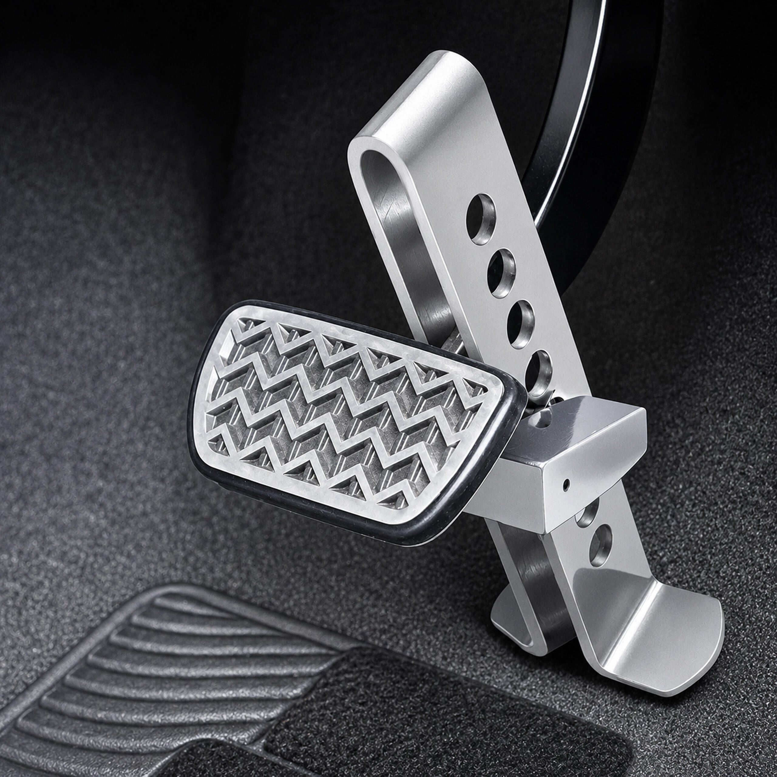 Steel Anti-Theft Clutch and Brake Pedal Lock for Car