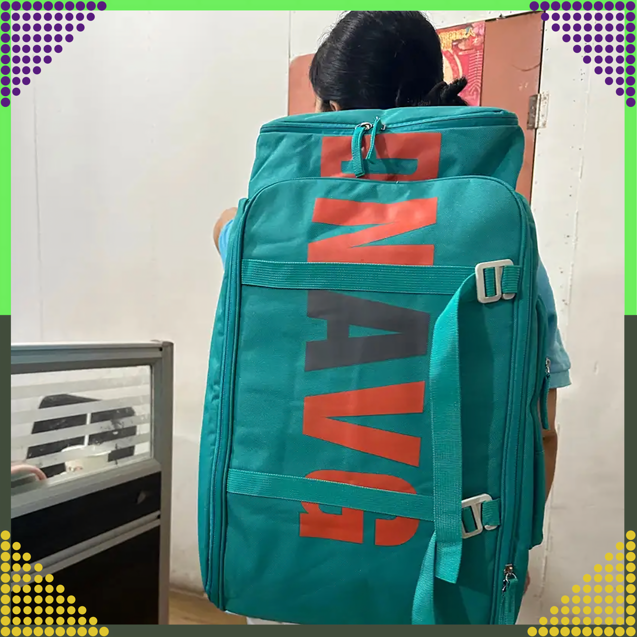 Youth Skate Tourist School Backpack for Skateboard Large Capacity 55 L