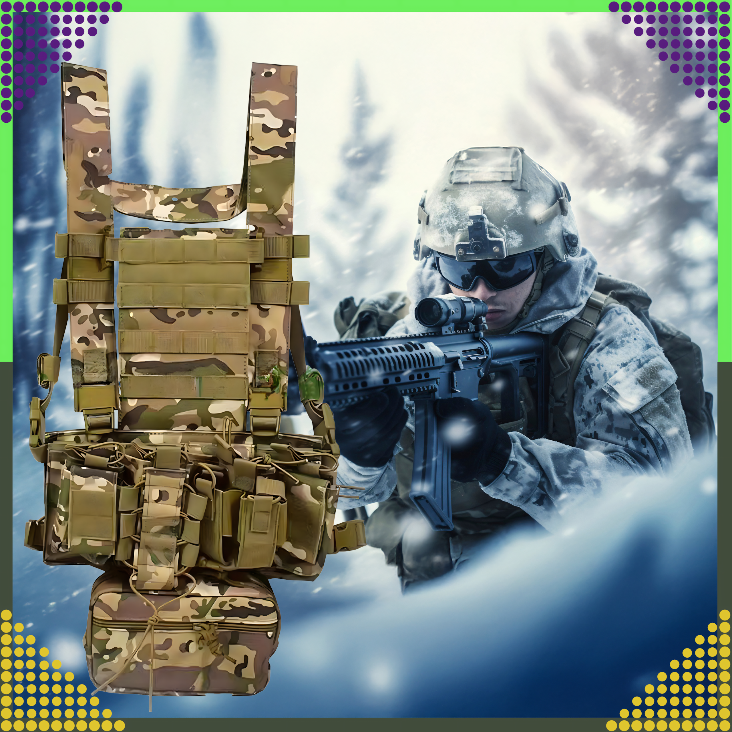 Tactical Military Protective Molle Vest Lightweight Airsoft Airsoft Dispenser