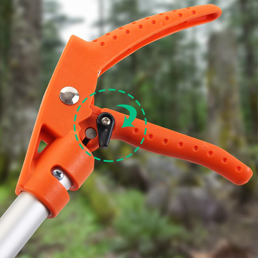 100 cm Long Scissor Pruner for Branch Trimming and Fruit Picking