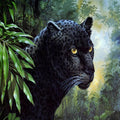 Diamond Painting 5D Mosaic Kit 51 - Black Panther Pattern