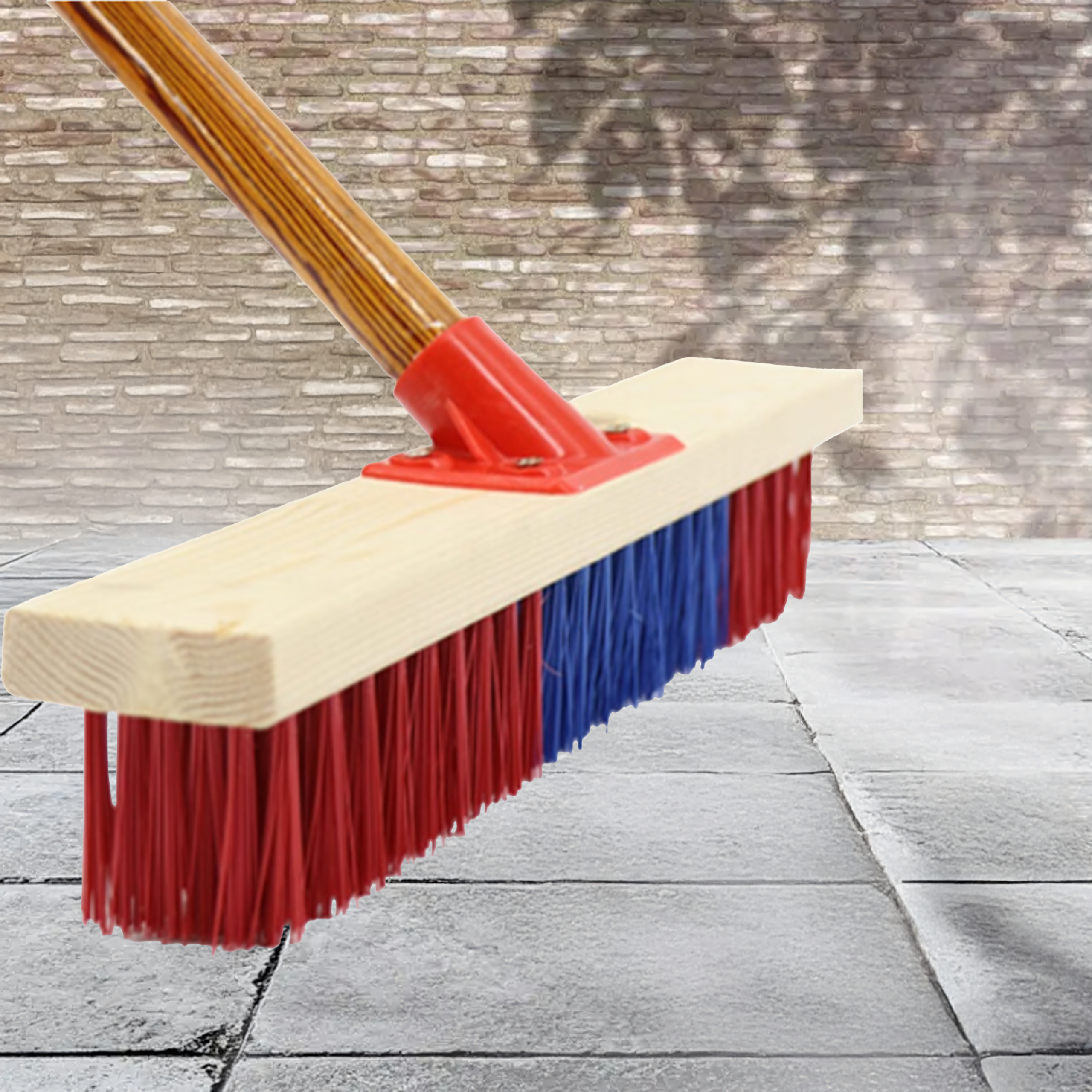 Household Brush Sweeper Broom Street Brush Sweeper 40 cm Strong Bristles