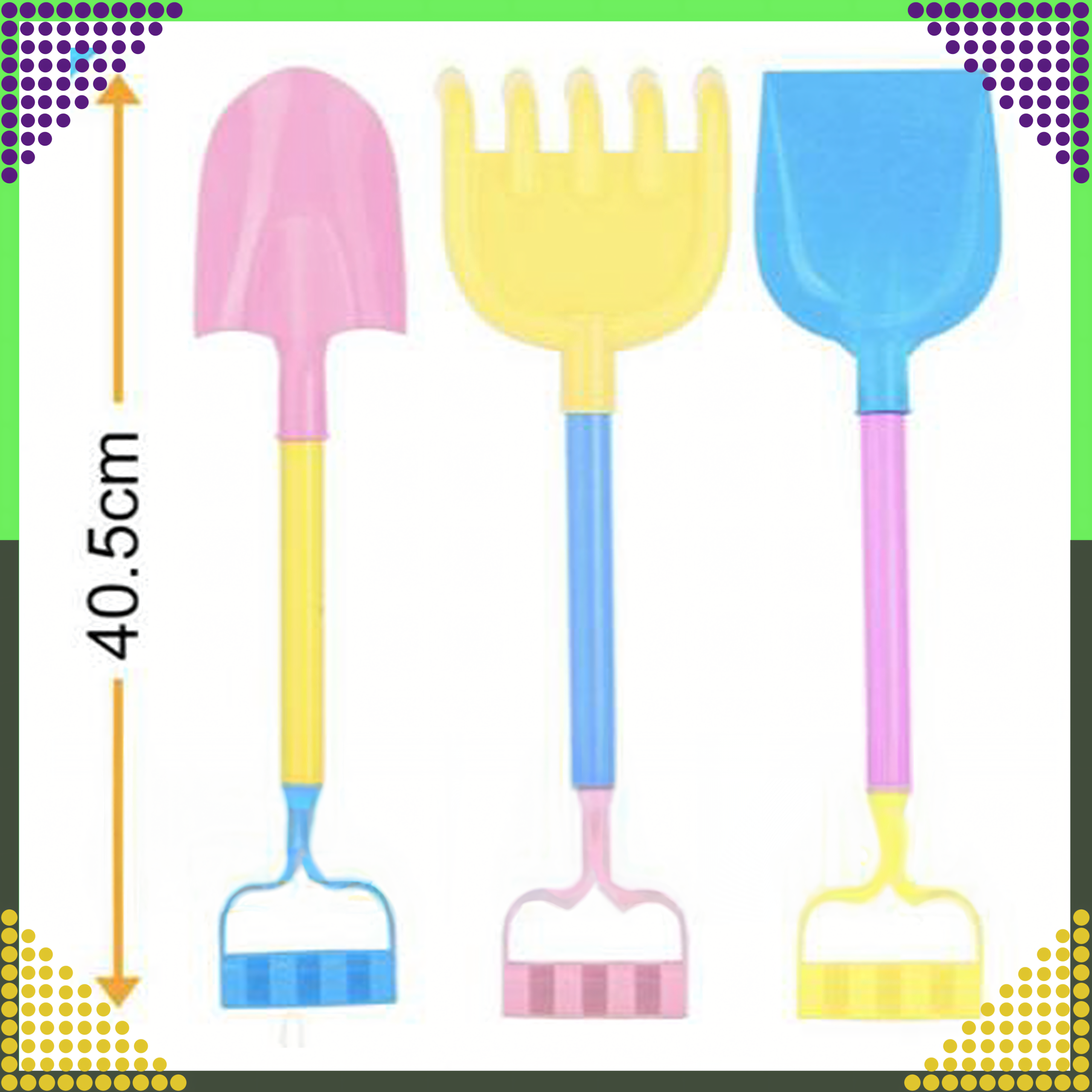 Ämbrivormid 9 tk aiaranna mänguasju laste liivakasti jaoks