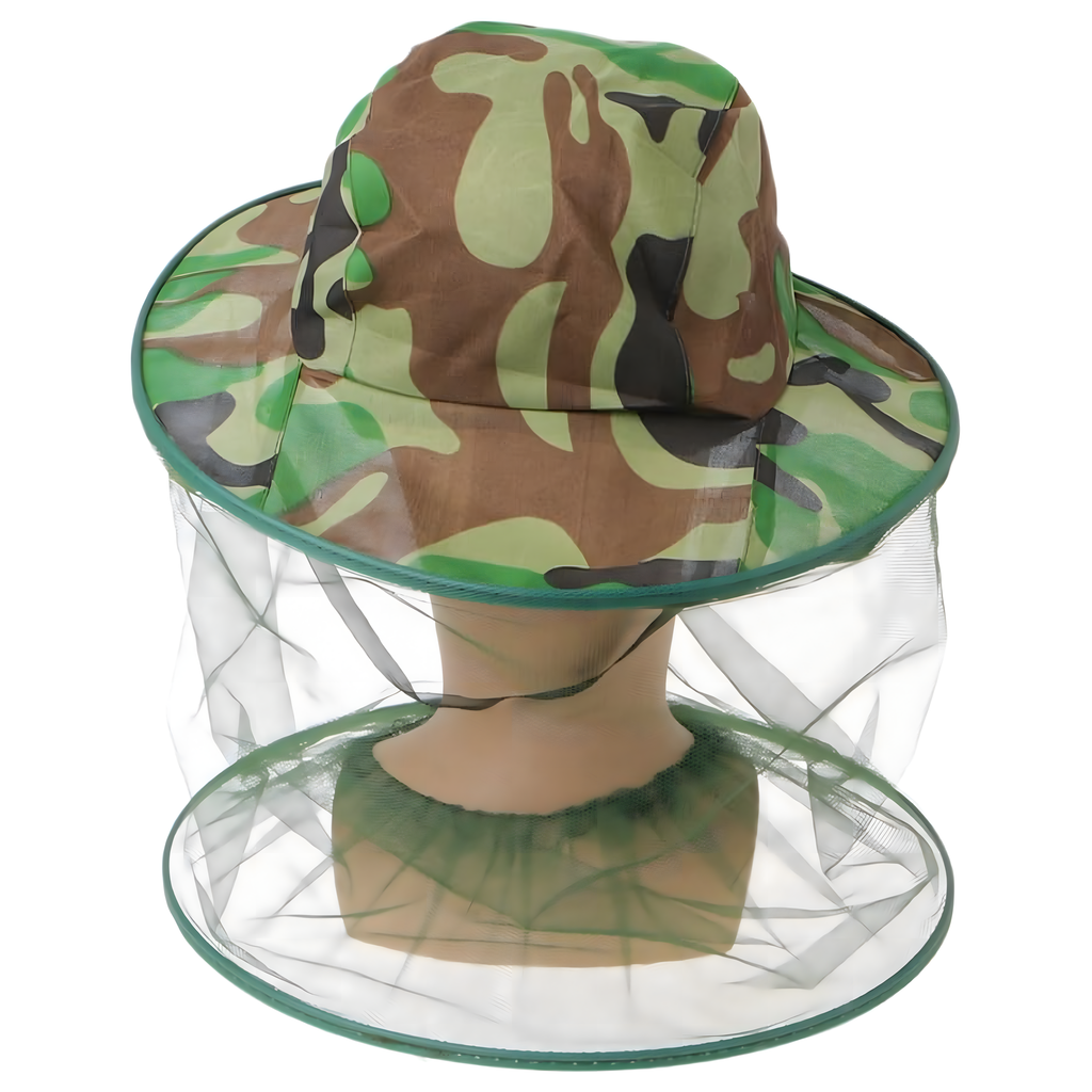 Müts sääsevõrguga mesinduseks, kalastamiseks, kamo, sääsevõrk putukate ja sääskede vastu