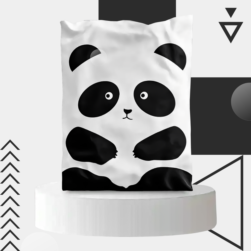 Tugevad kullerposti kotid 255x370 mm Panda 50 tk