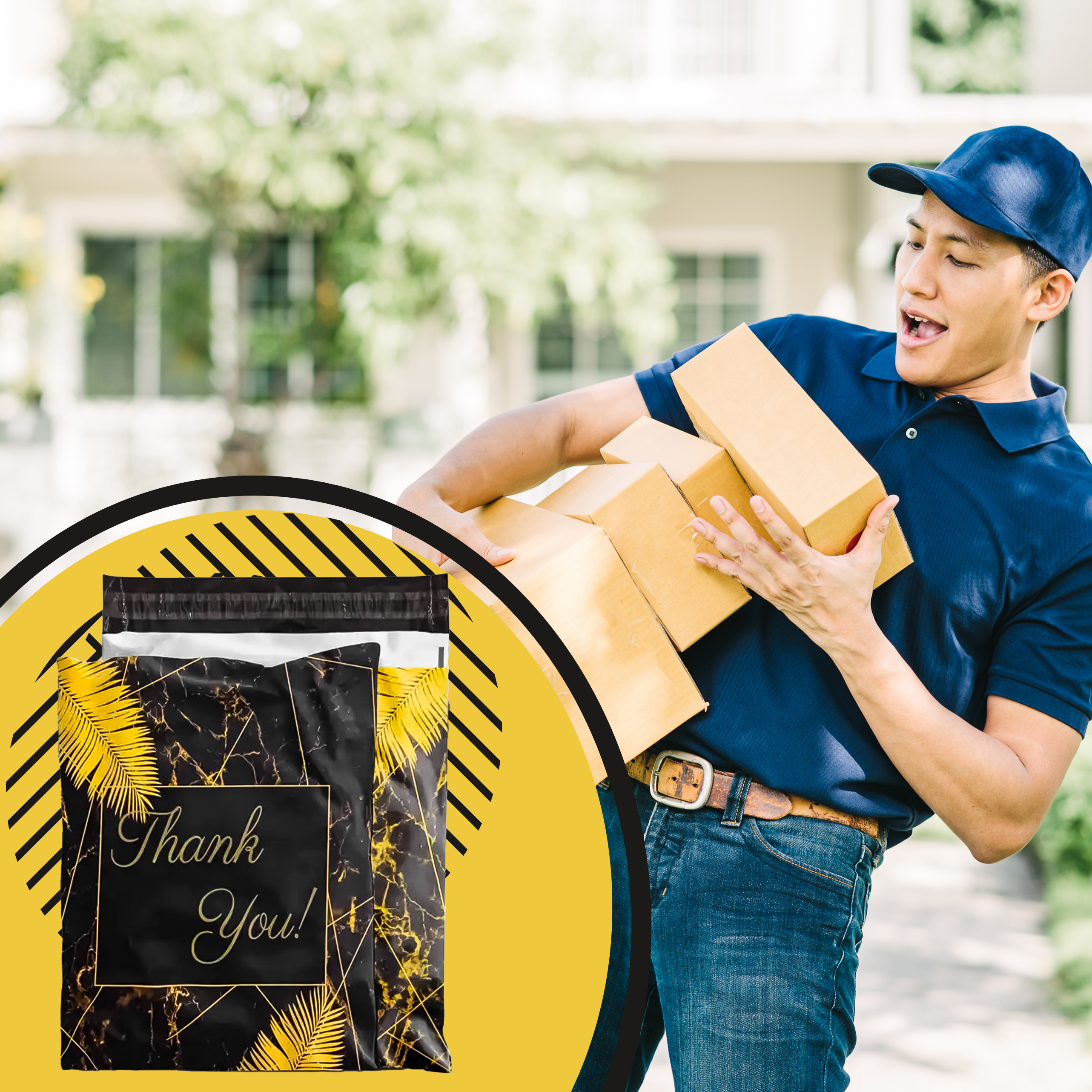 KULLERI FOOLIUMPAKID TUGEVAD FOOLIUMÜMBRIKUD 255x370 AITÄH 50 tk