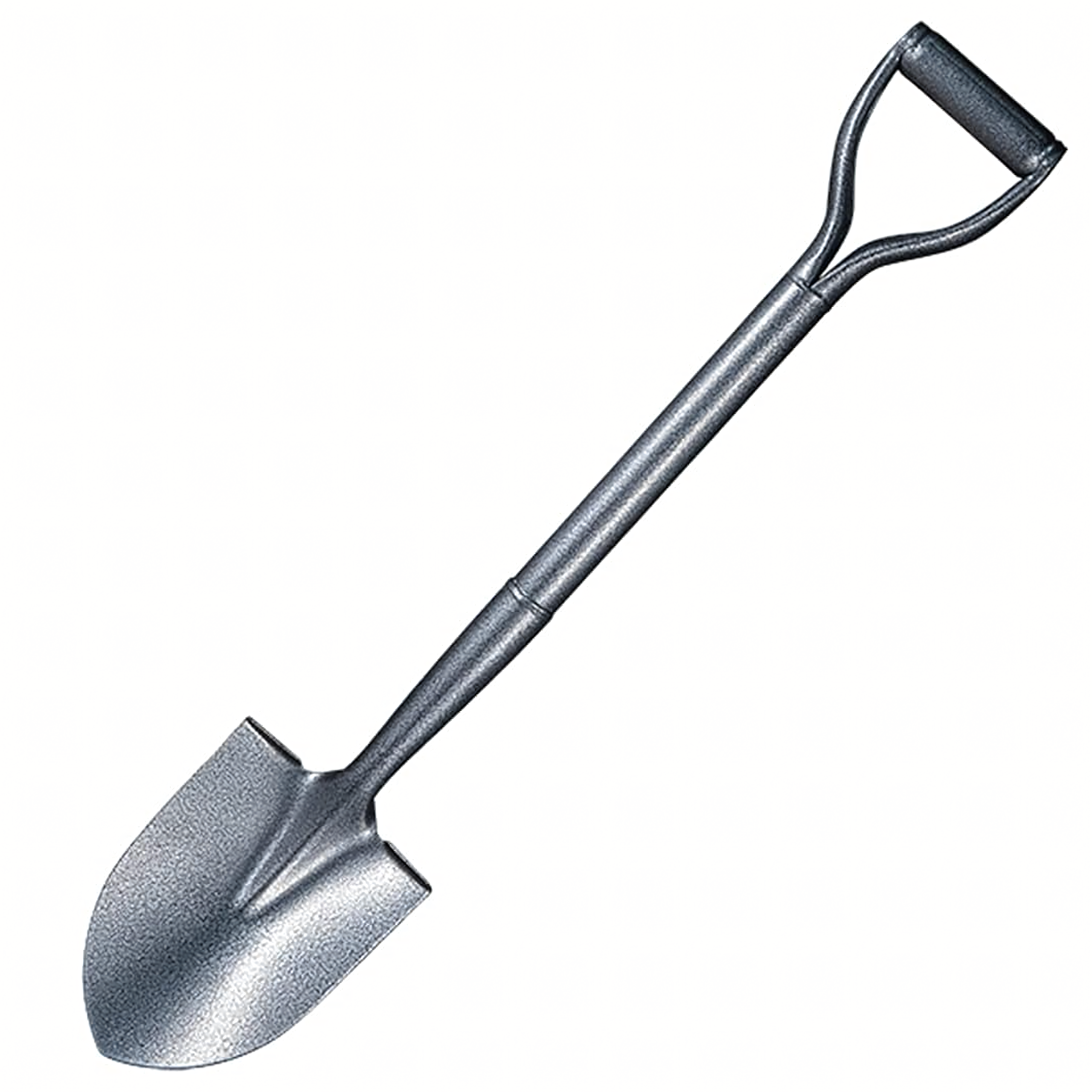 Metal Garden Spade Straight with Metal Handle 100 cm Strong