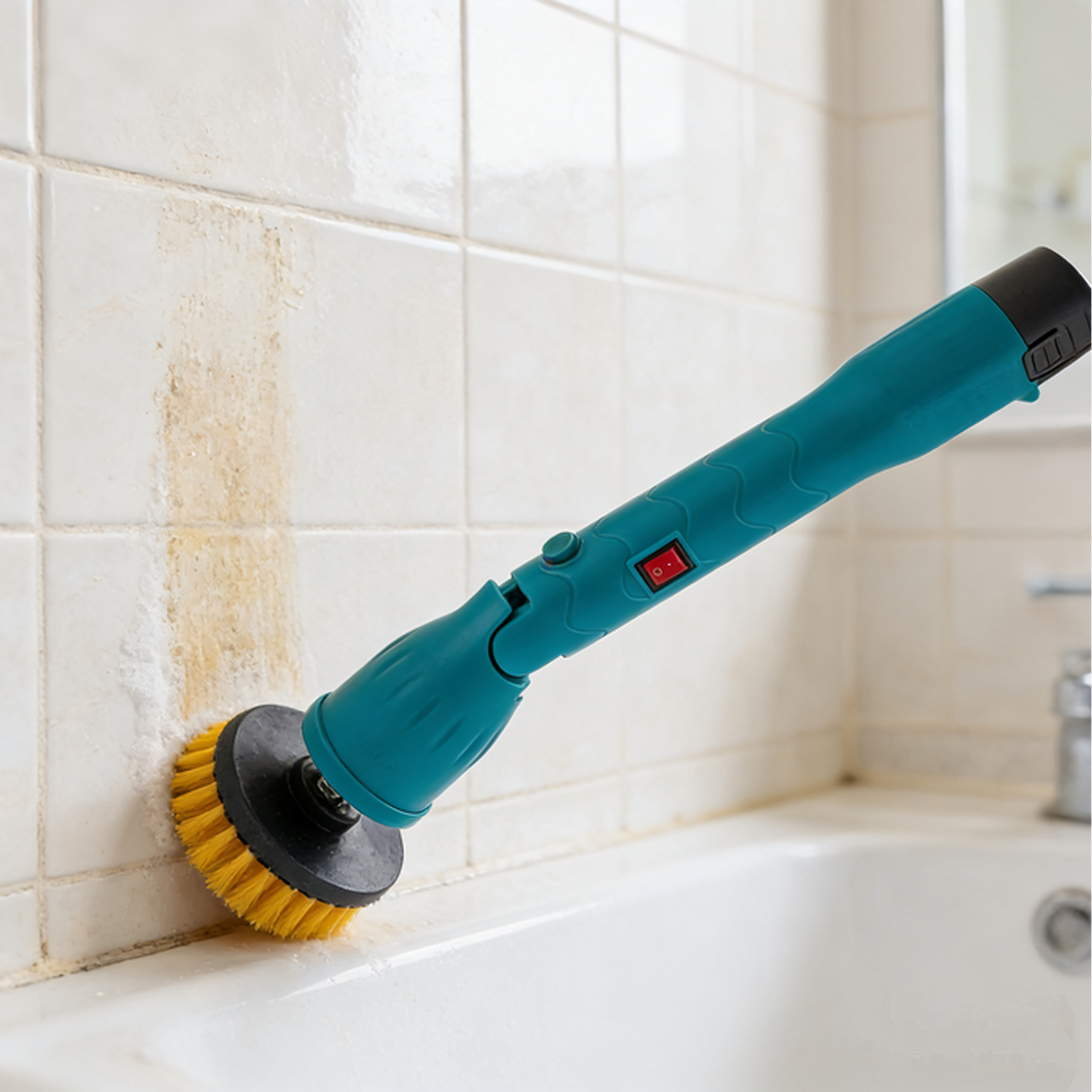 240x Elektriline pöörlev puhastushari põrandate, klaasi ja seinte jaoks, laetav