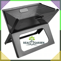 Portable Foldable Charcoal Camping Garden Grill in Suitcase (F2)