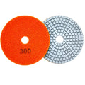 10x 80mm teemantpoleerimiskettad takjakinnitusega graniitkeraamiliste plaatide lihvimiseks G300
