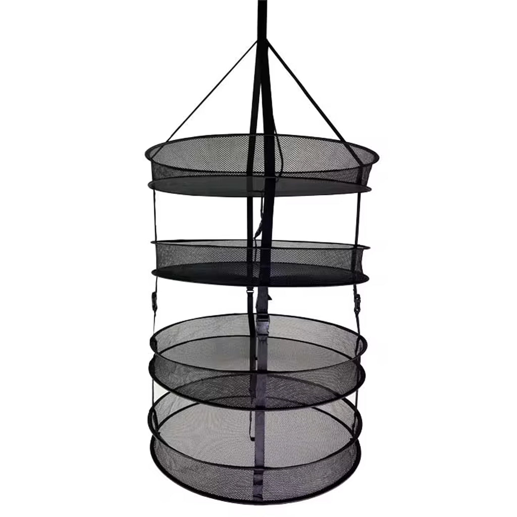 Drying Net Dryer for Mushrooms, Herbs, Vegetables, Plants 4 Shelves Adjustable
