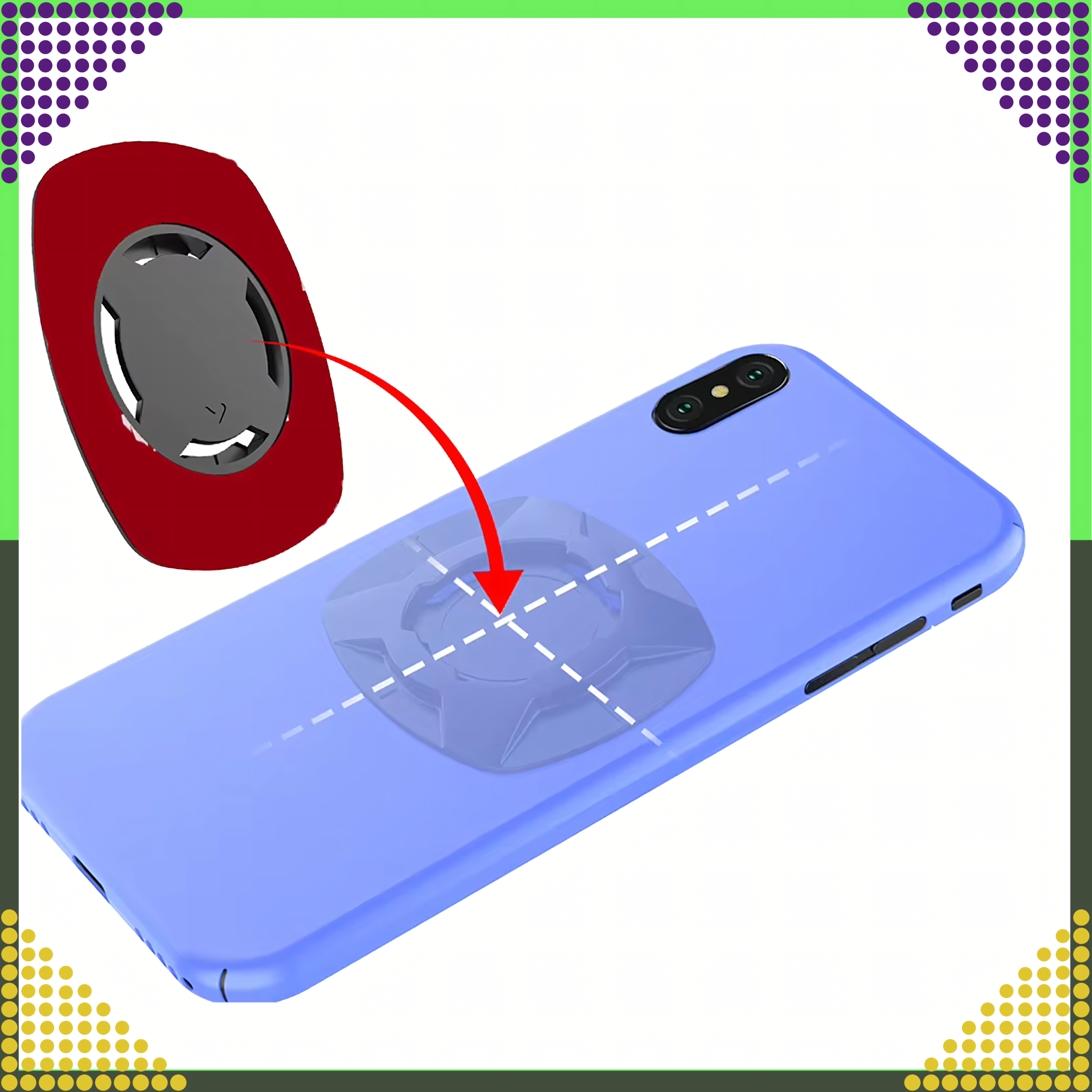 Jalgratta telefonialus jalgratta mootoriga navigeerimiseks universaalne Mtb