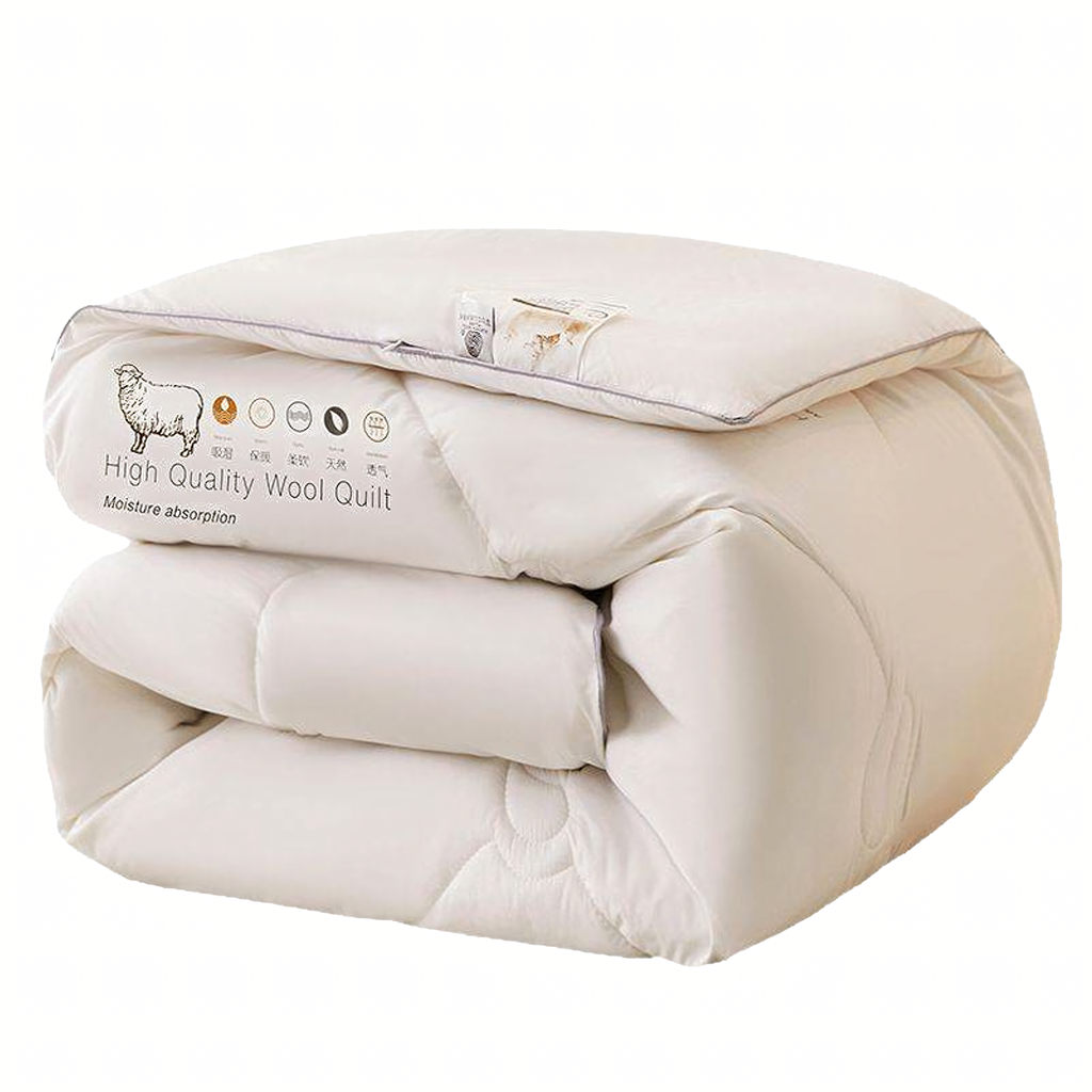 Winter Wool Quilt made of Sheep Wool 160x200cm