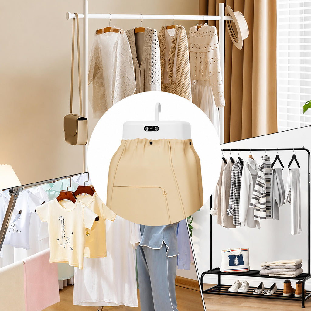 Portable UV Electric Clothes Dryer 500W for Wardrobes and Travel