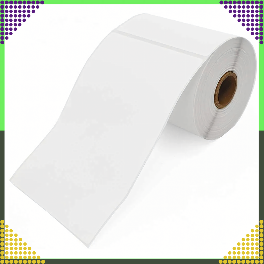 2016x soojustundlikud isekleepuvad sildid valge 100x150 mm 500 tk perforeeritud rull