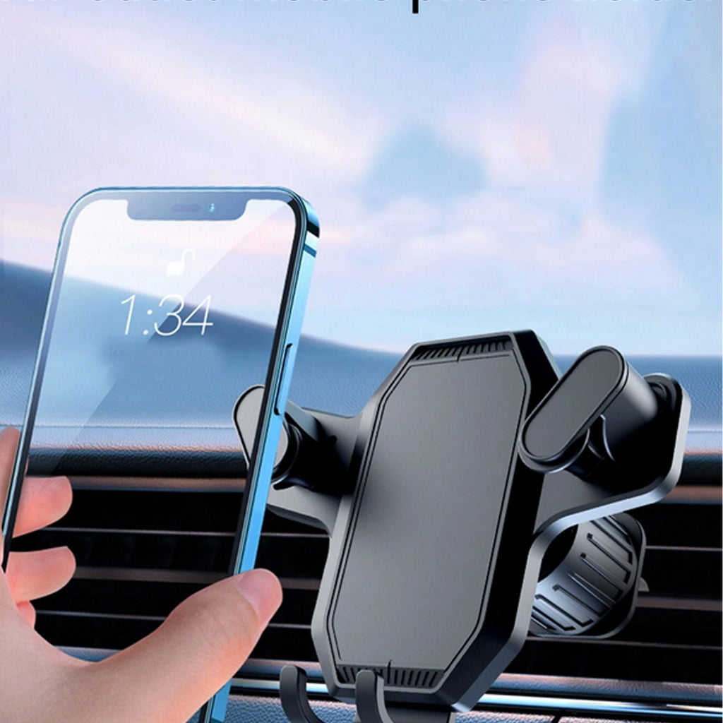 Stable Car Mount Holder for Phone Grille Cockpit Windshield Secure Set