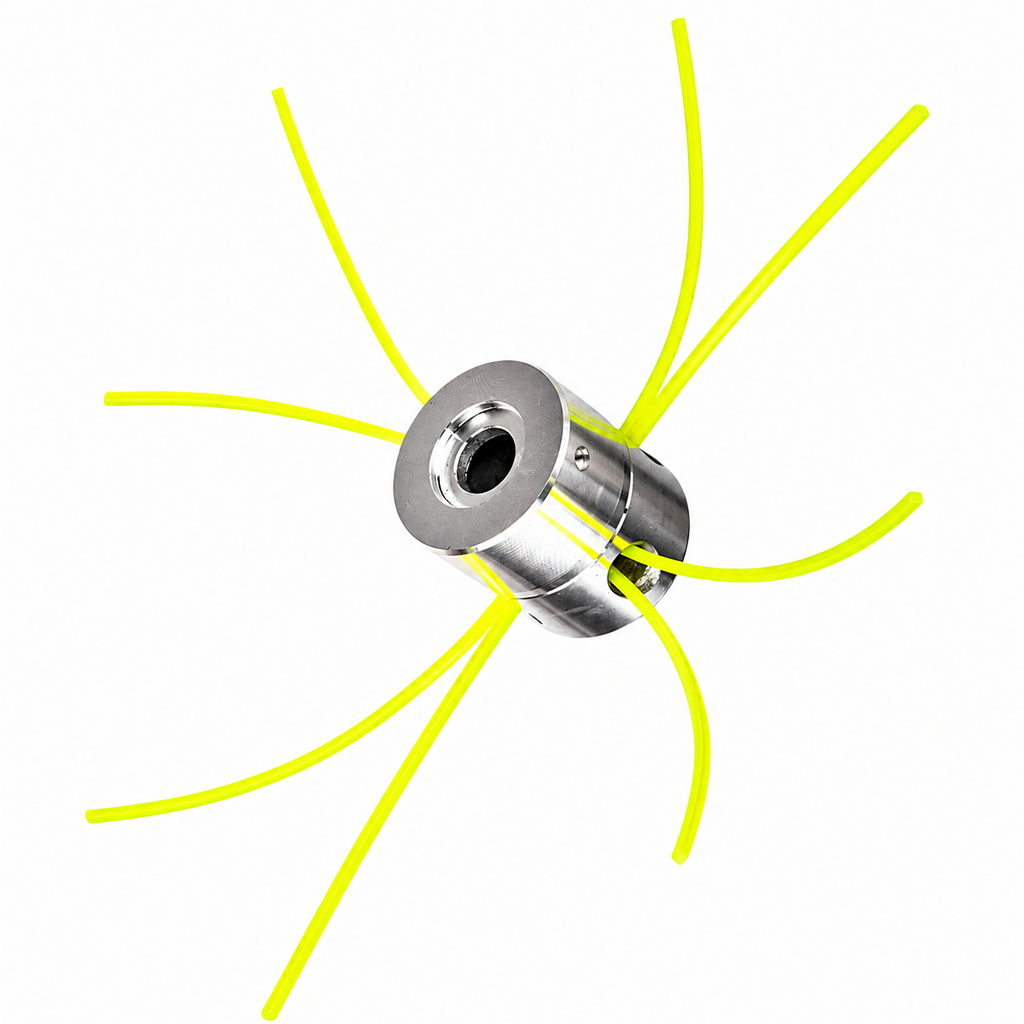 Aluminum Trimmer Head for Gasoline Brush Cutter with Line Set