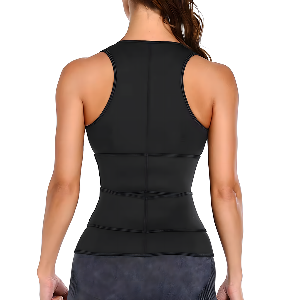 Women's Neoprene Fitness Vest Sauna Training S