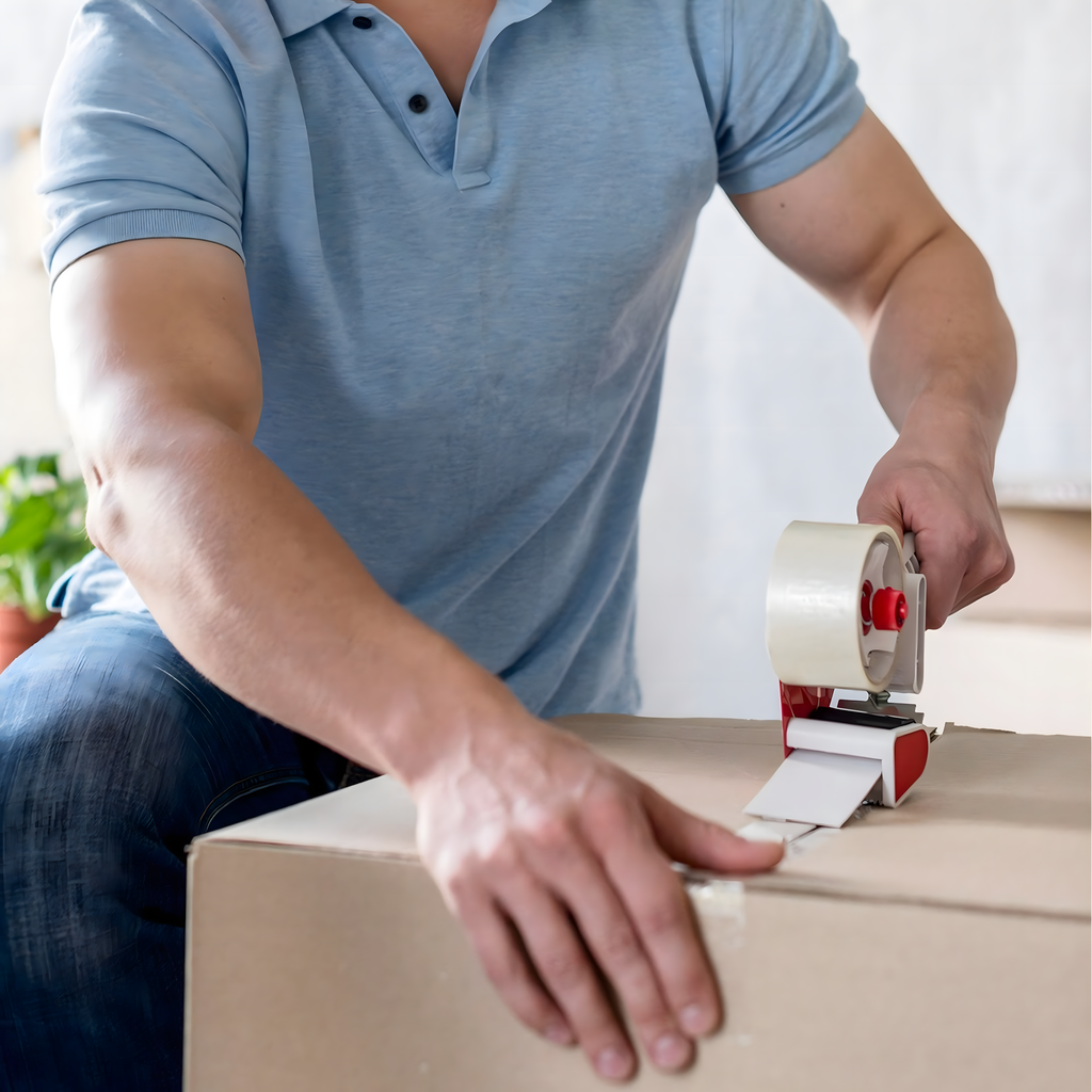 Läbipaistev liimiga pakketeip 48mm x 100m