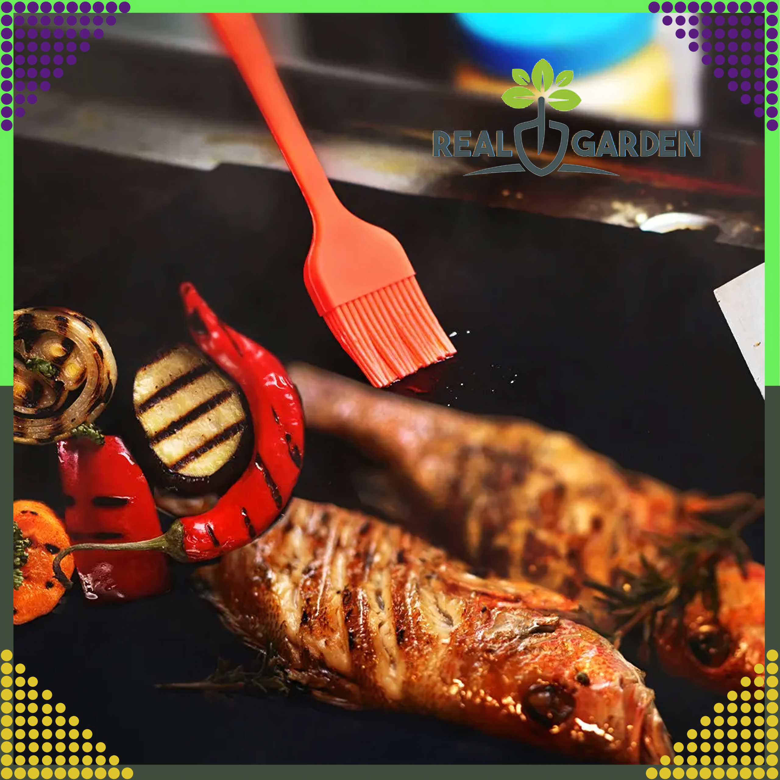 Teflonist grillmatt küpsetusplaat 125 x 4 tk