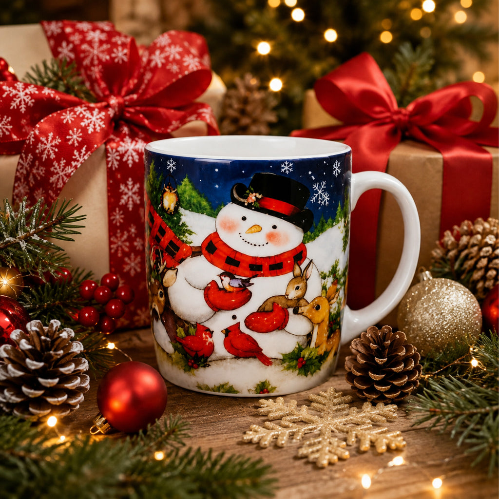 Christmas Mug Santa Snowman Christmas Tree Gift 200 ml
