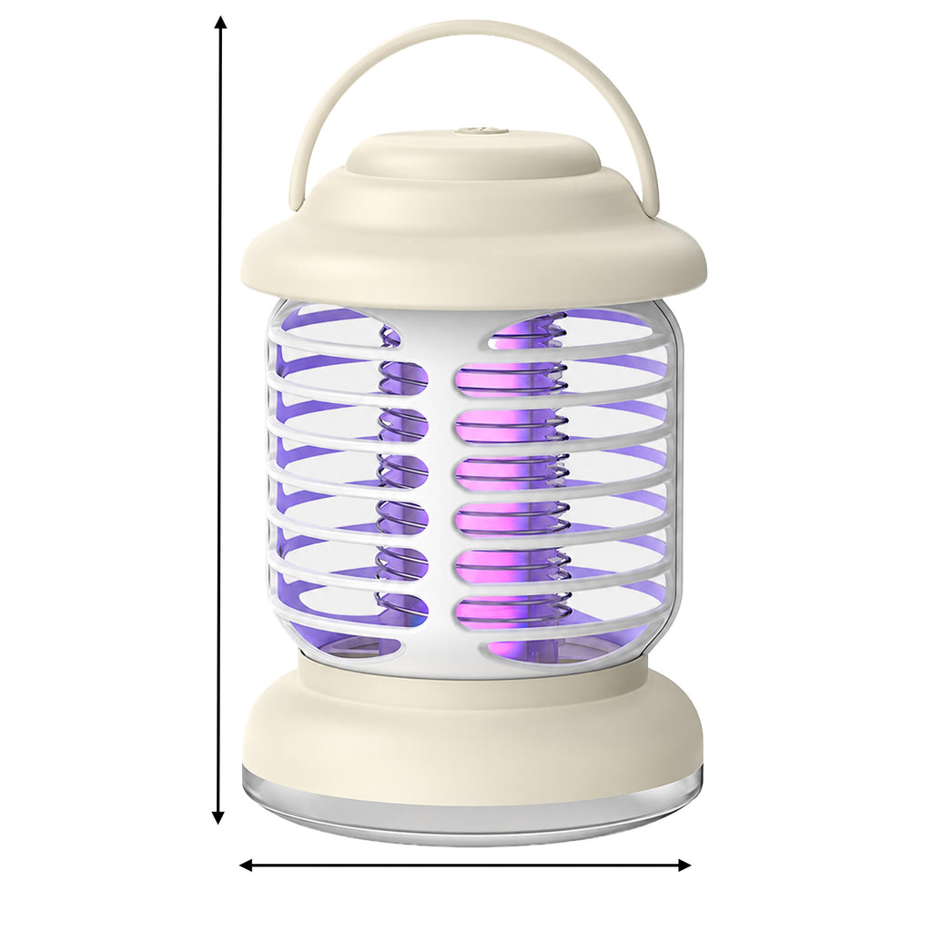 Portable UV Insect Killer Lamp for Flies, Mosquitoes, Moths, and Other Insects for Garden and Terrace