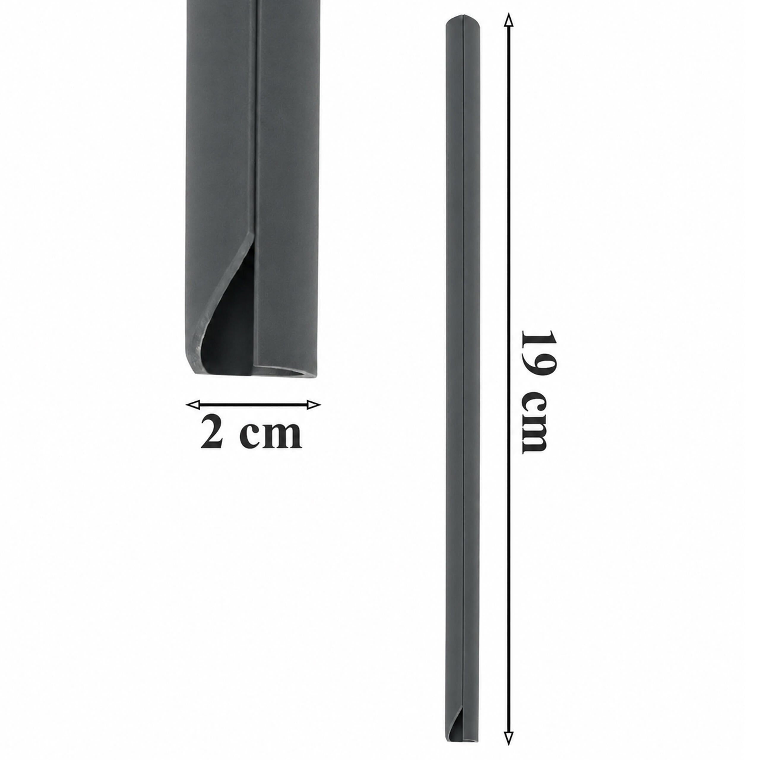 Aiapaela kinnitusklambrid antratsiit 19cm 20 tk