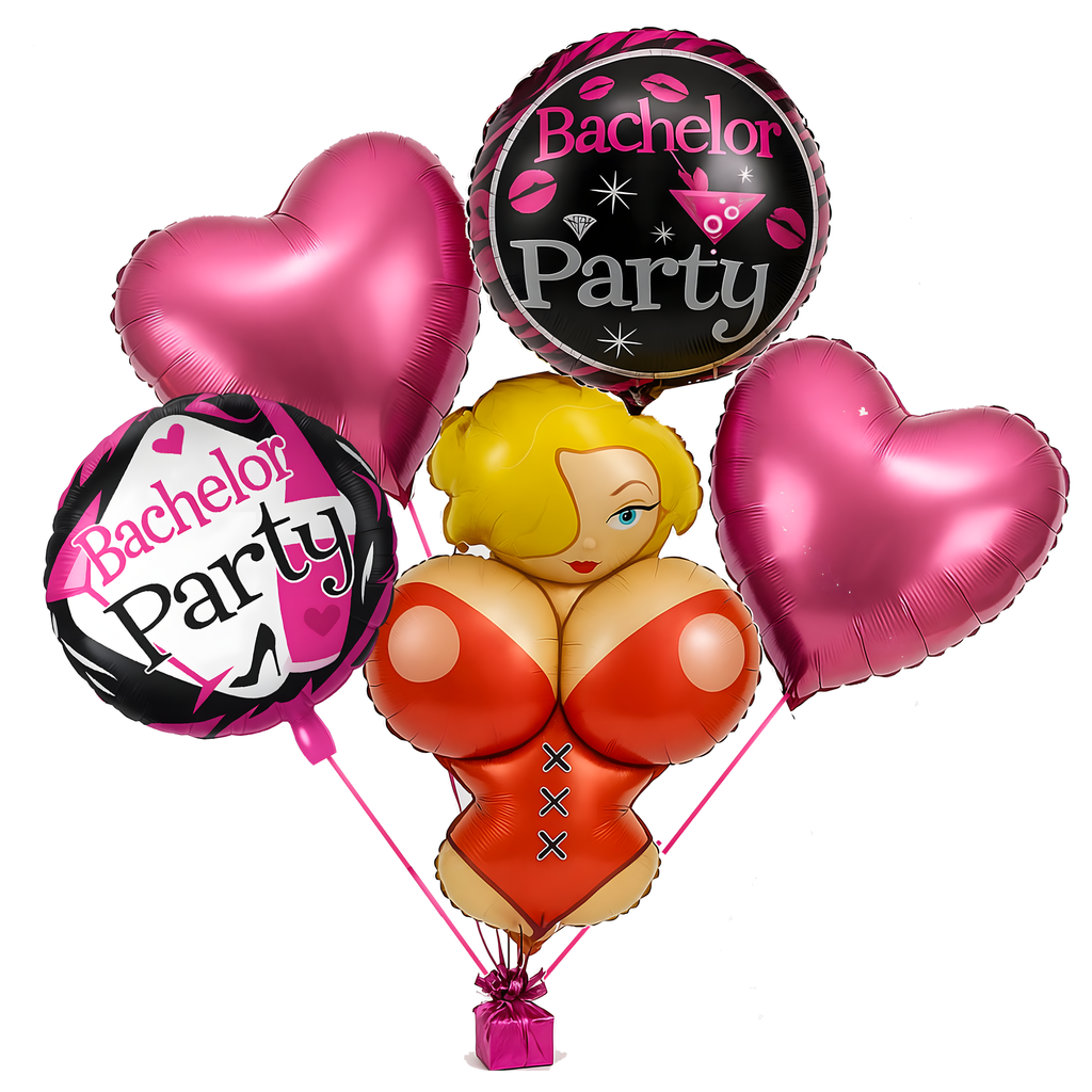 Cycolina poissmeestepeo õhupallide komplekt 6 tk