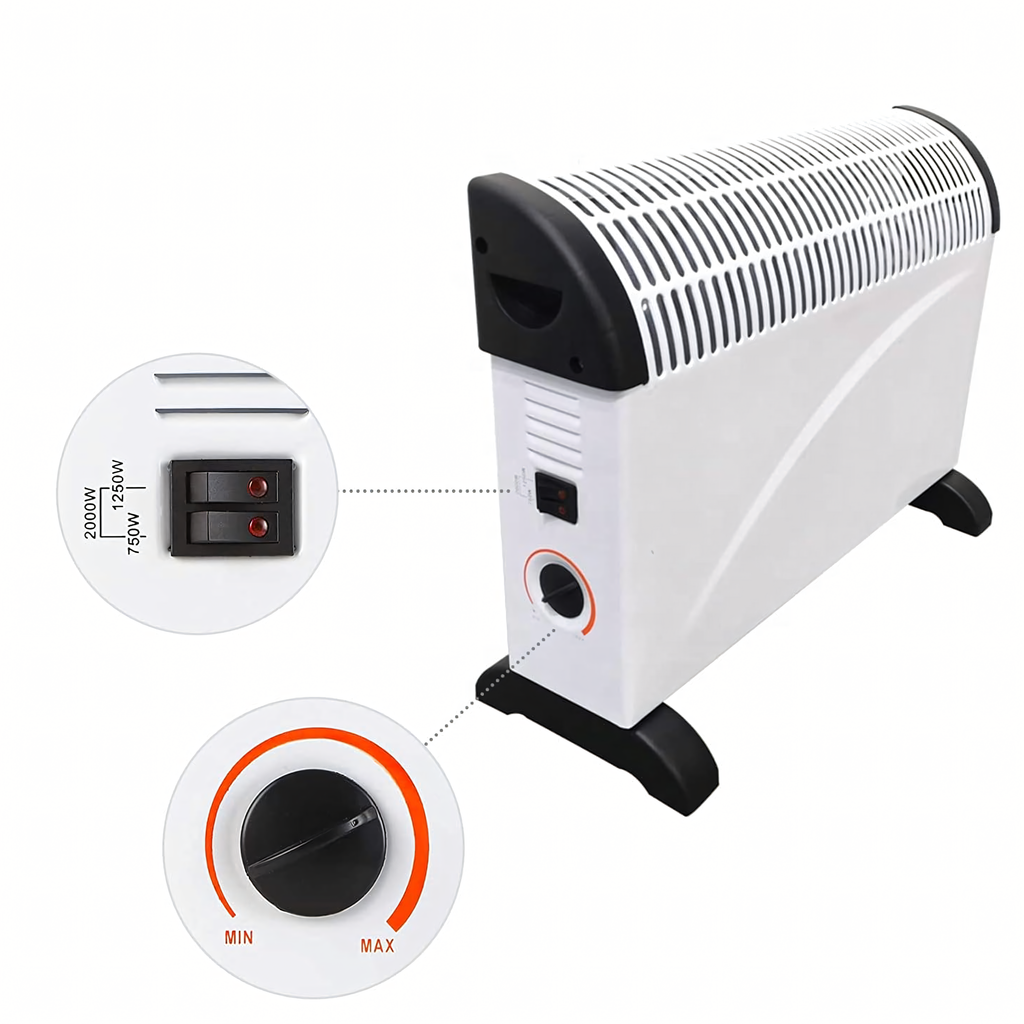 Elektriline konvektorsoojendi 2000W energiasäästlik termostaat