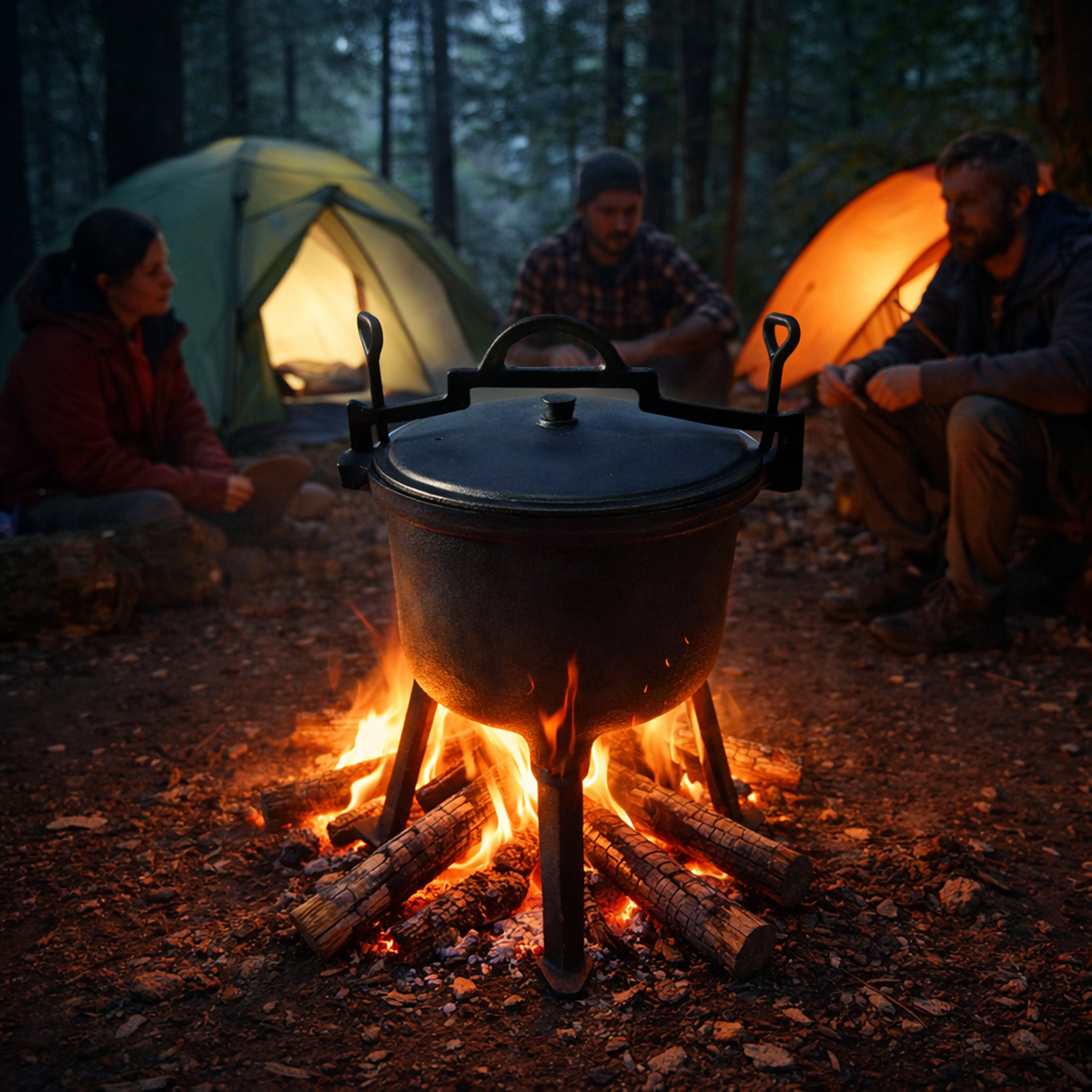 Jahipoti malmist pada 7L kaanega lõkke jaoks