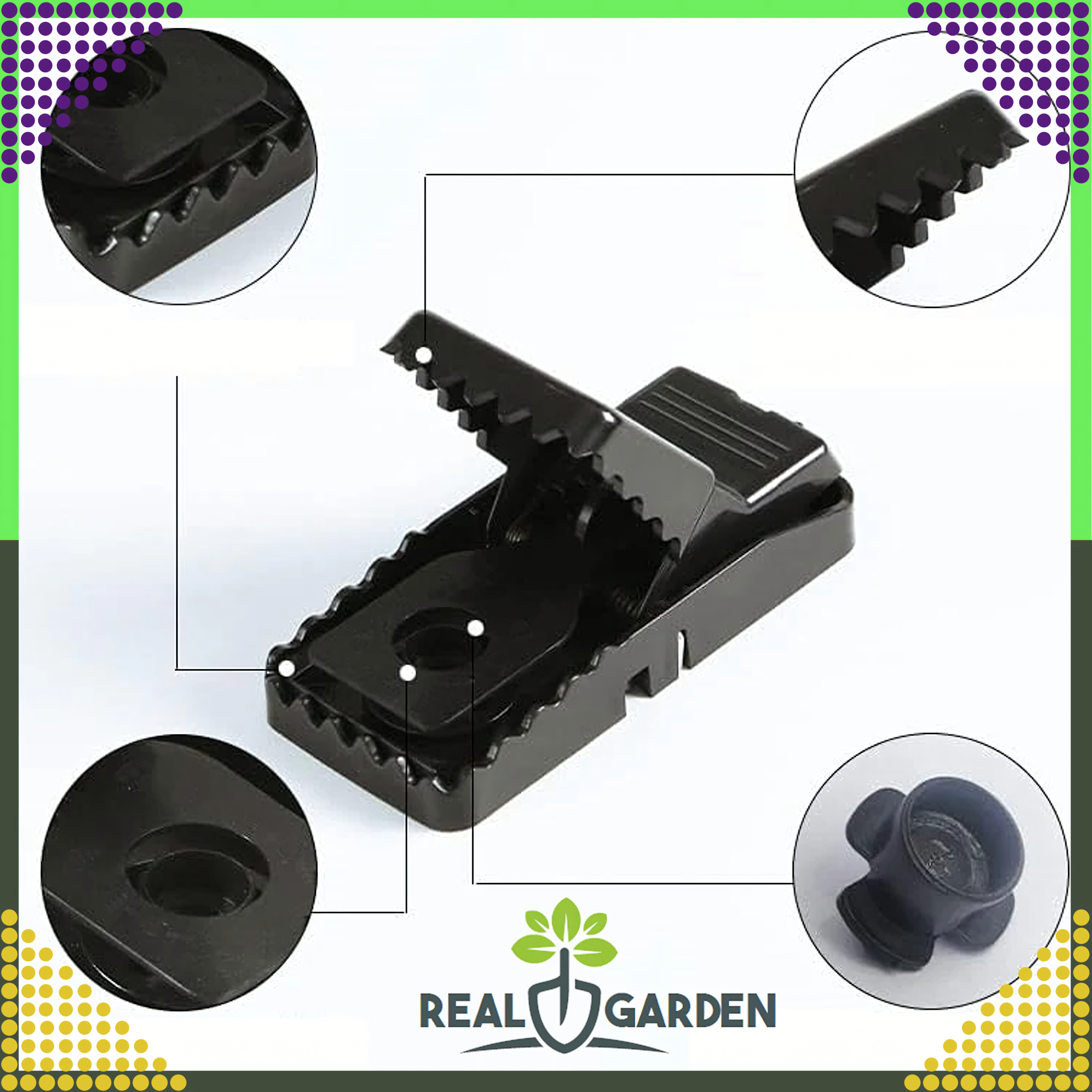 4x Mouse and Rat Trap Guillotine for Rodents