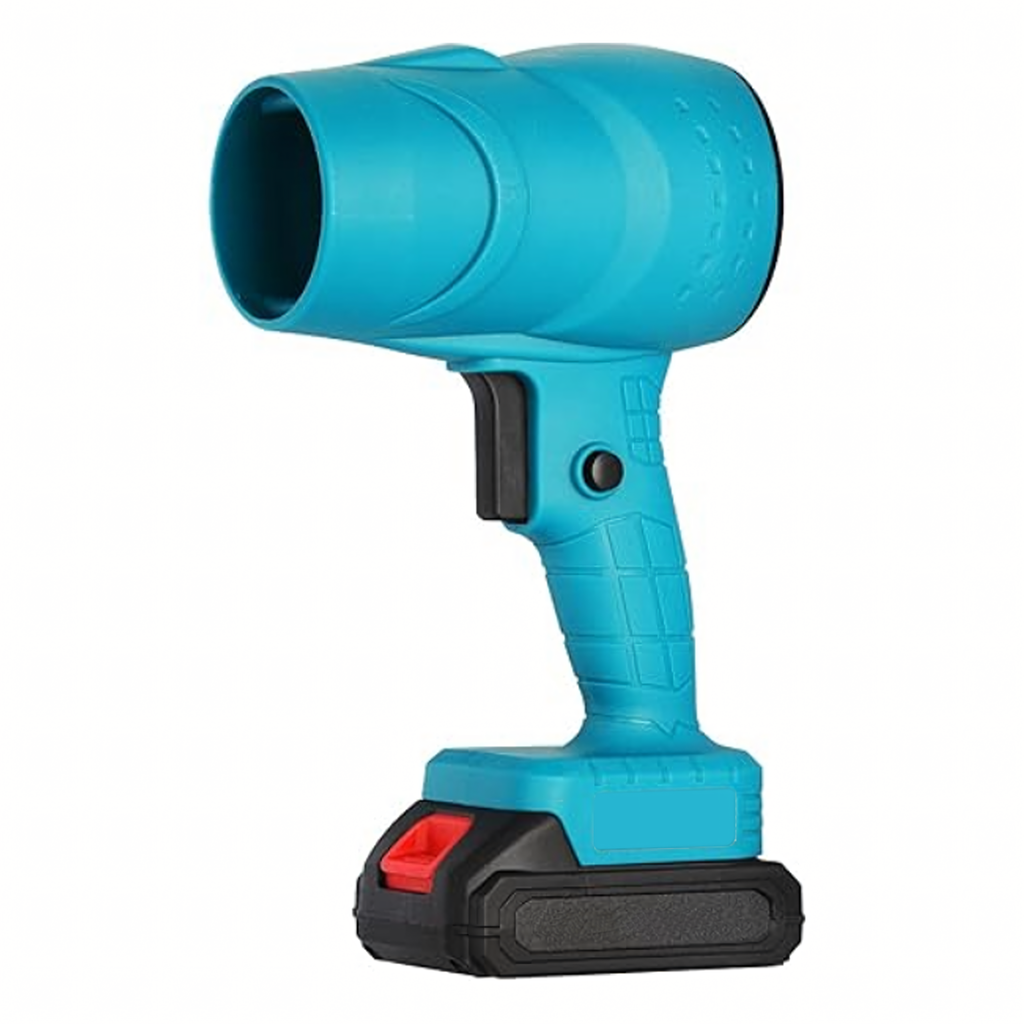 Juhtmevaba 400W käsipuhur lehtede, tolmu ja lume jaoks, 2 akuga 2x