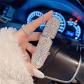 10 ml Refillable Perfume Bottle with Shiny Crystals