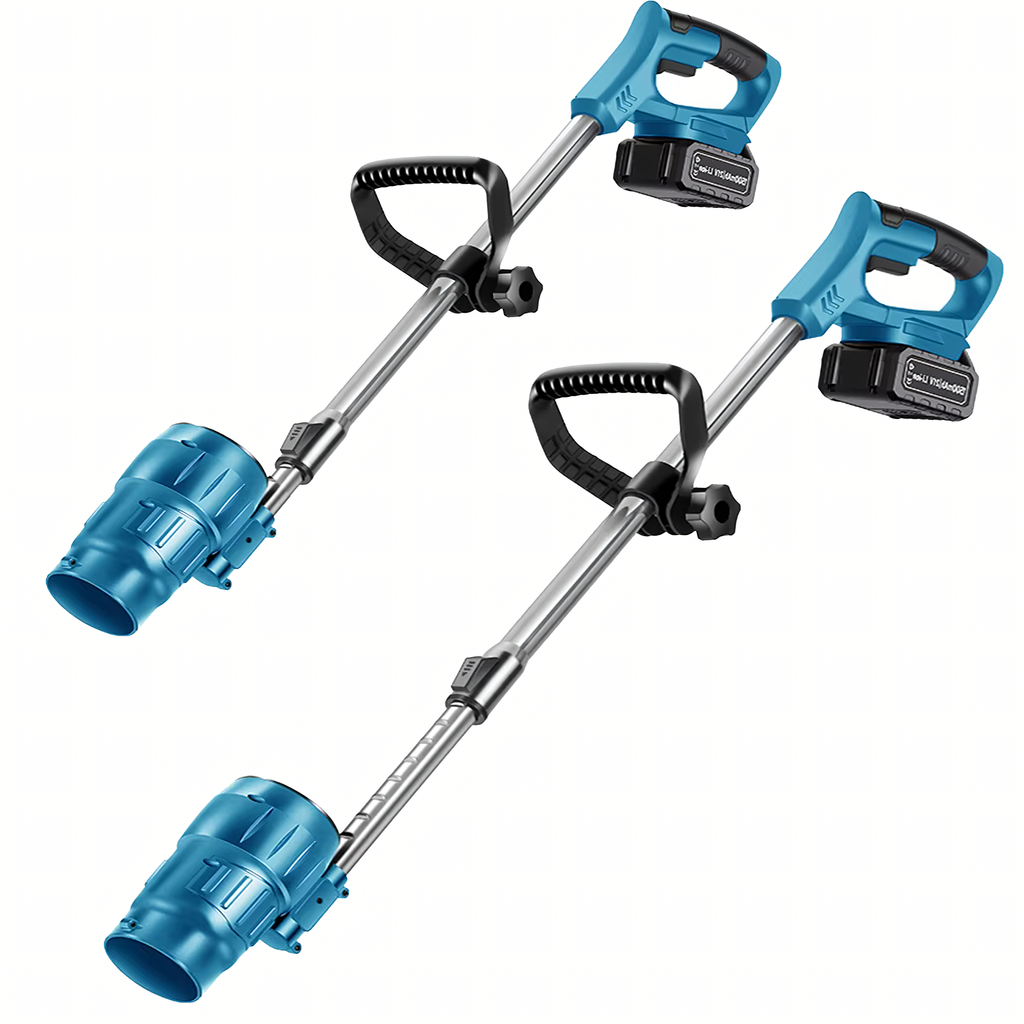 Cordless Foldable Garden Snow and Leaf Blower with 2x 3000 mAh Batteries