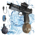 Electric Automatic Water Gun Rifle with 10m Range and Rechargeable Battery (F2)