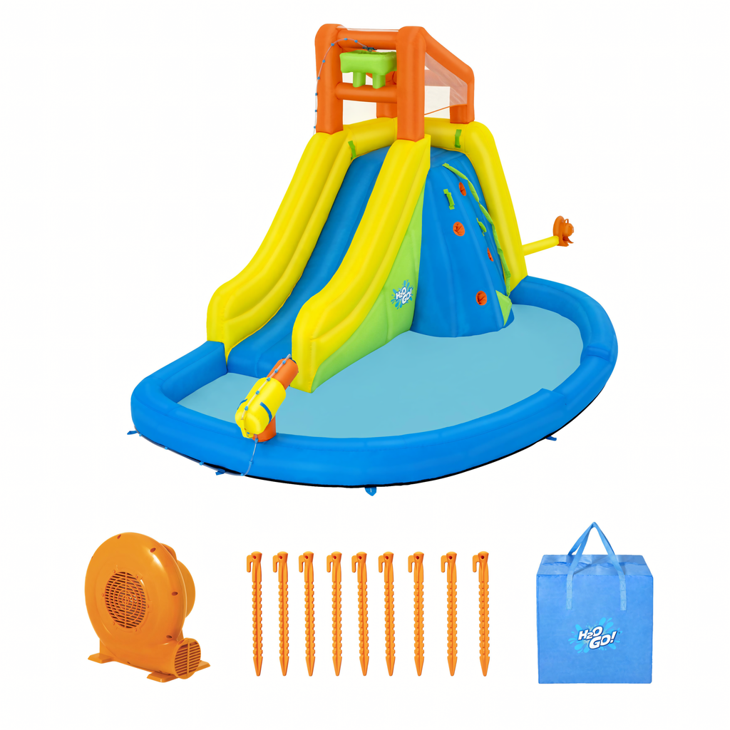 Bestway 53478 Inflatable Playground Water Park with Slide + Blower