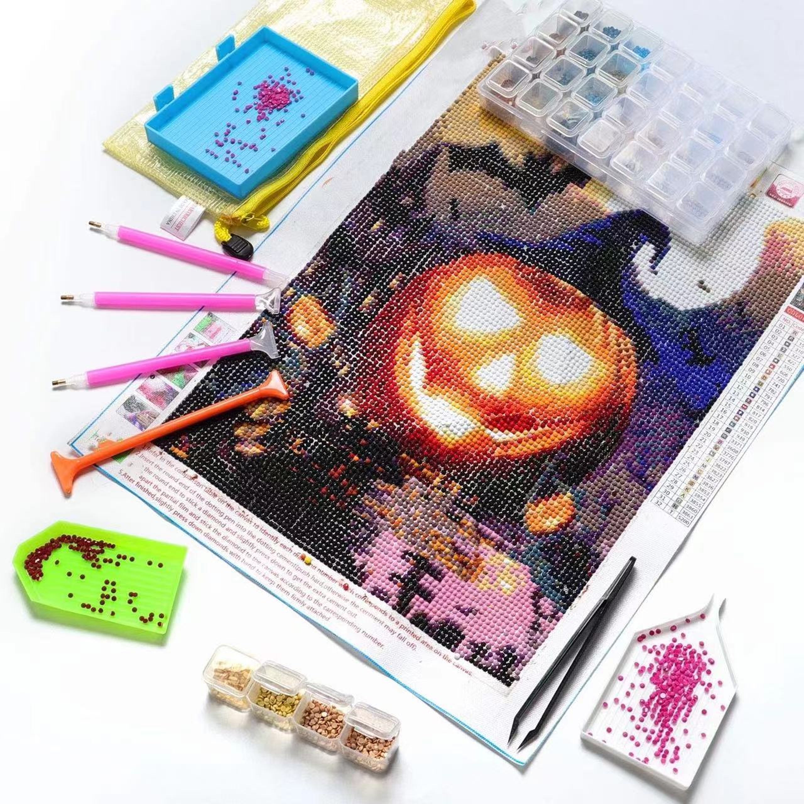 Teemanttikandi tarvikute komplekt