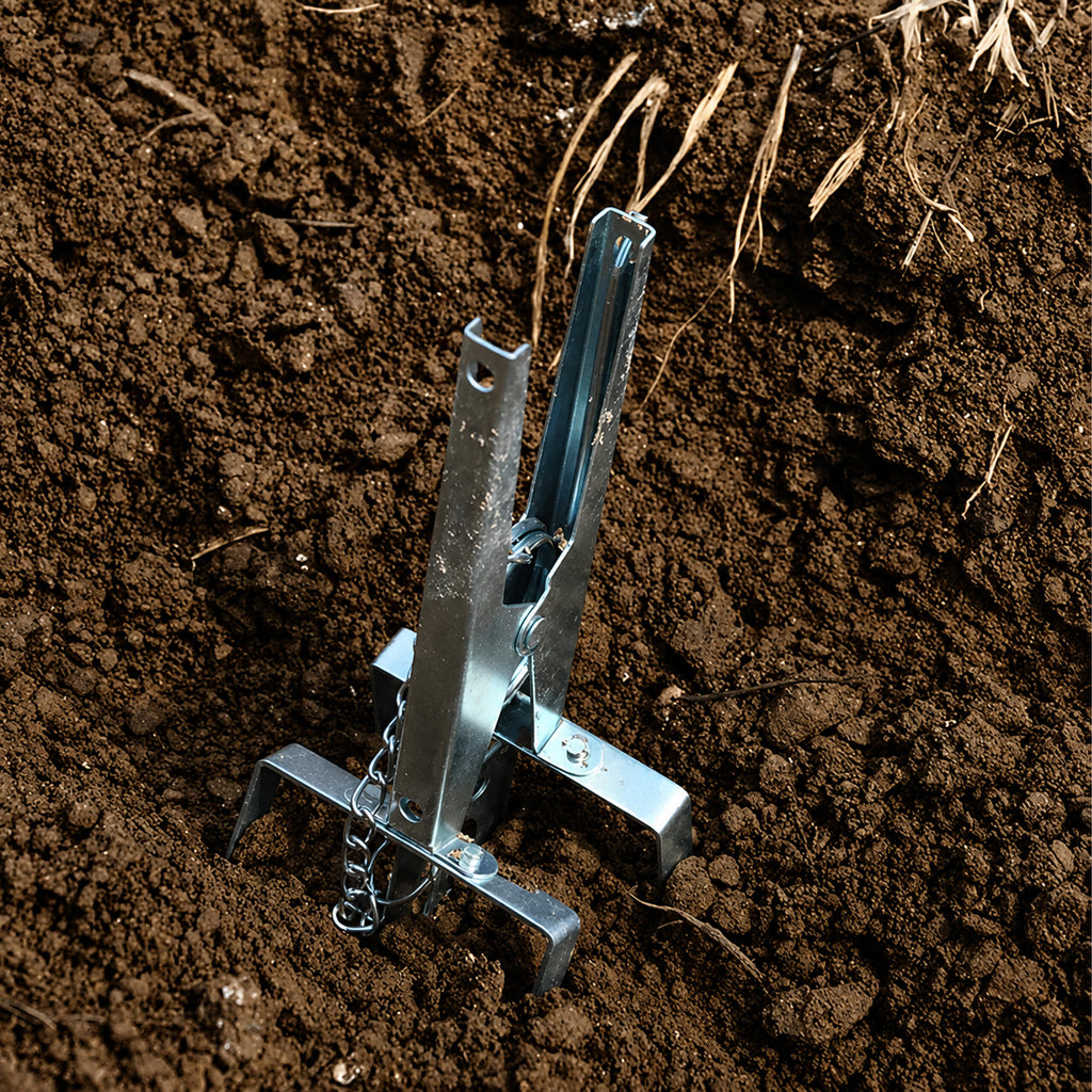 Scissor-Style Mole Trap for Eliminating Moles, Voles, Rodents, and Shrews