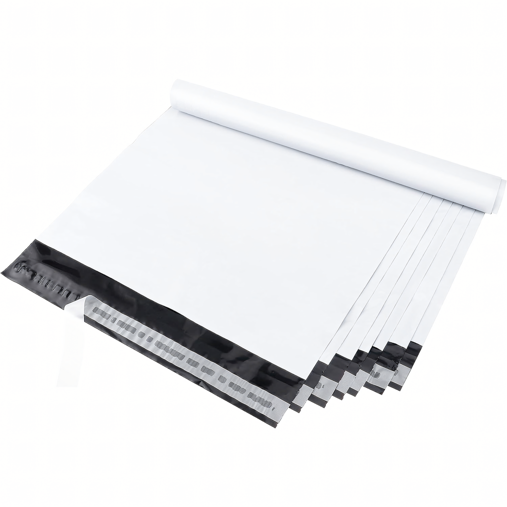 XXL White Courier Mailing Bags 540x700 50 pcs Thick Poly Mailers
