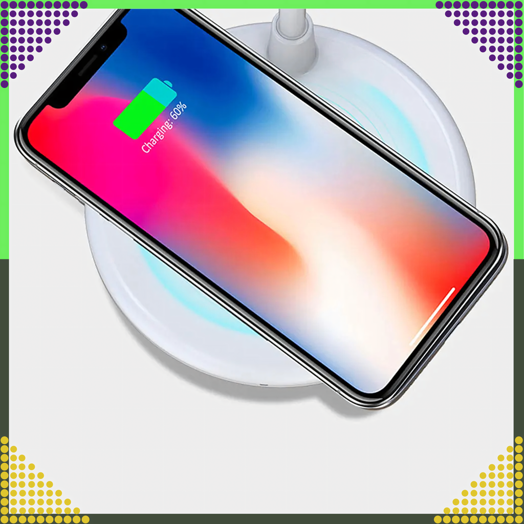 Laualamp Öö Induktiivne Laadija Bluetooth Kõlar Kool Õppimine