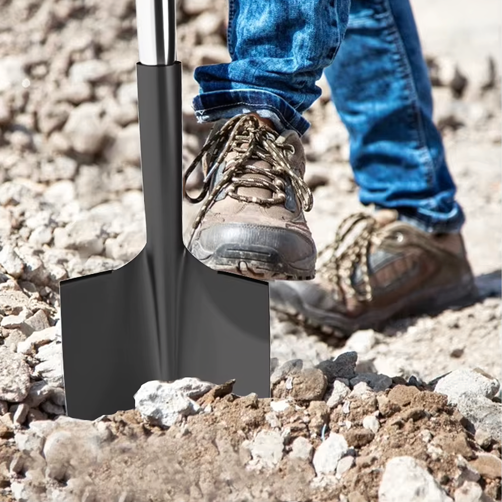 Telescopic Garden Spade Shovel 80-110 cm Foldable