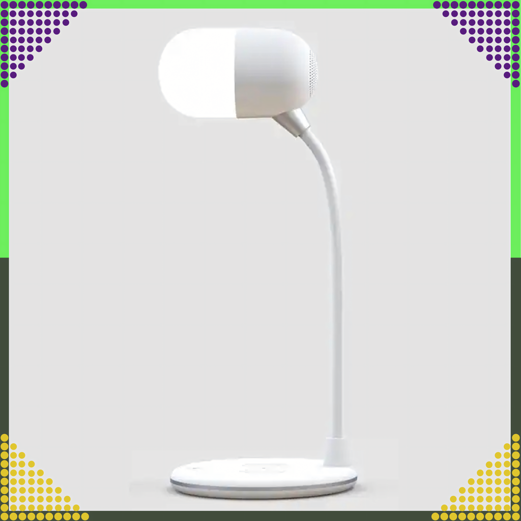 Laualamp Öö Induktiivne Laadija Bluetooth Kõlar Kool Õppimine