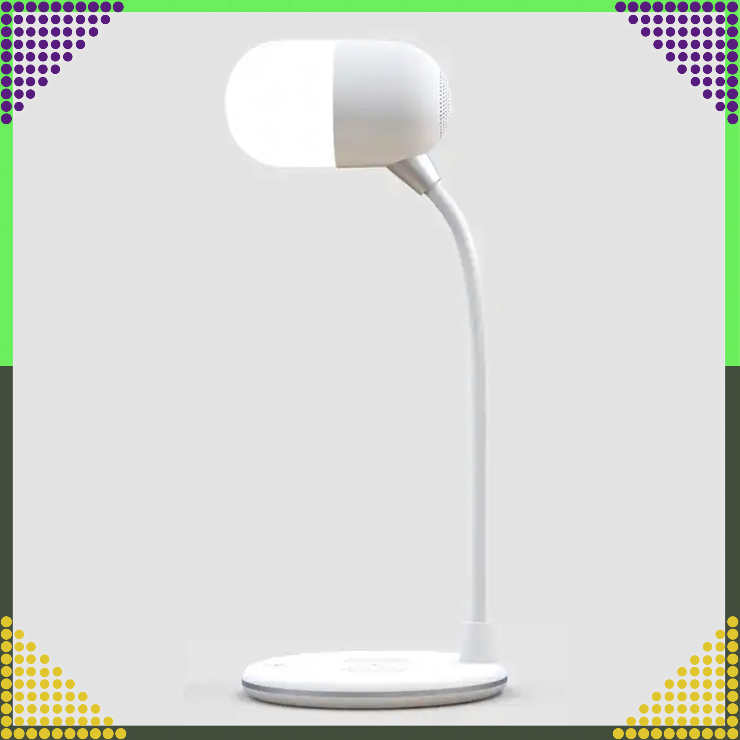 Laualamp Öö Induktiivne Laadija Bluetooth Kõlar Kool Õppimine