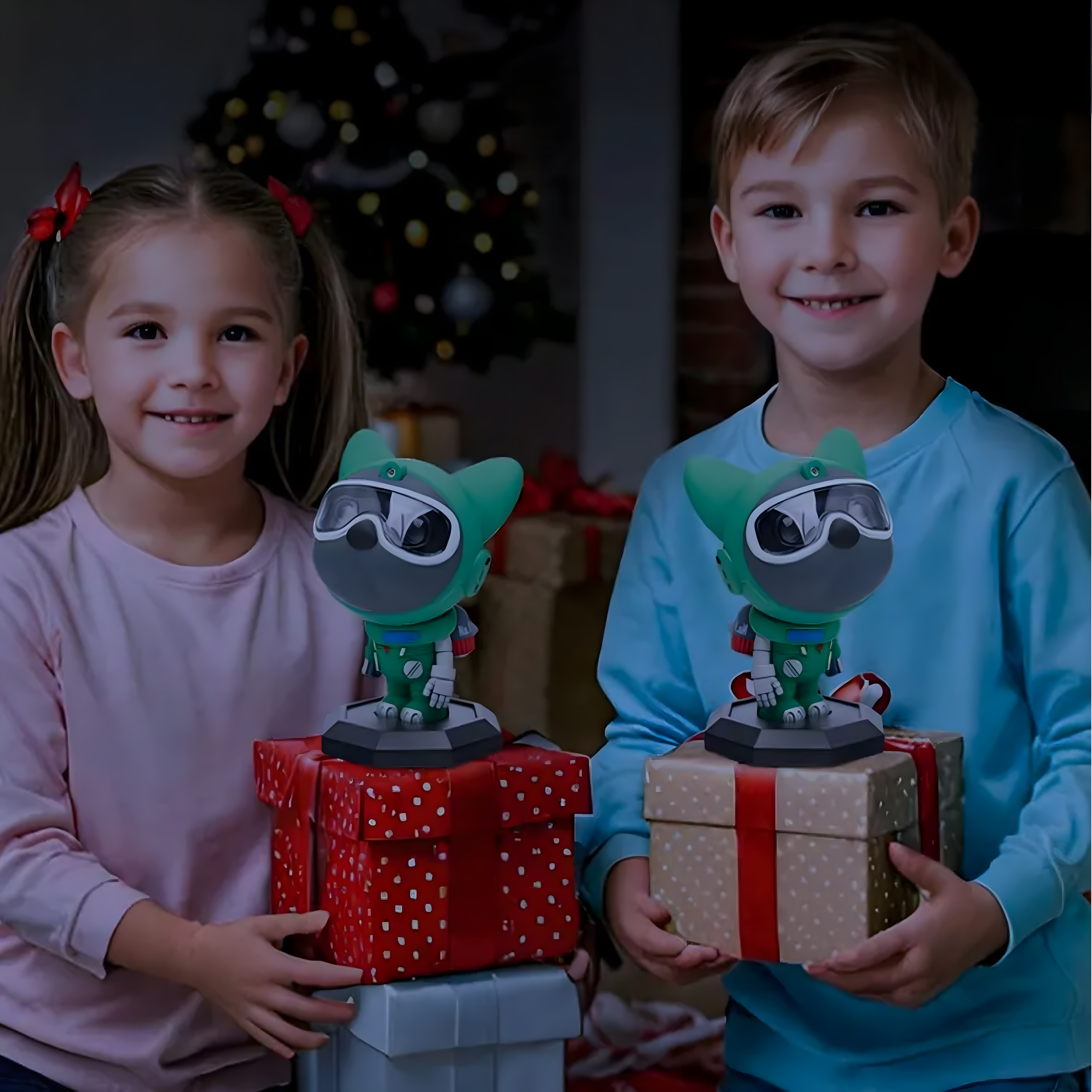 LED Kosmose Laserprojektor Astronaut Paw Patrol 360° Tähelamp