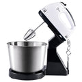 168x Powerful Hand Mixer with Steel Bowl 7 Speeds 100W Attachments