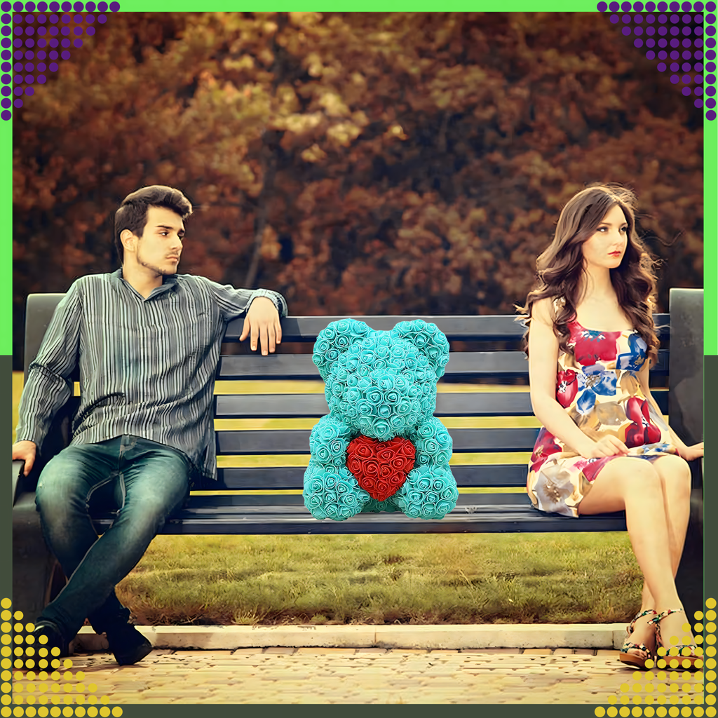 Karu roosidega sõbrapäeva kingitus emale, abikaasale, vanaemale Suur komplekt Roose 40 cm